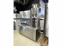 Rizzolio ic filling systems - 662 compact block - rvs flessen vulmachine met dopsluiter - 2016 - afbeelding 3 van  10