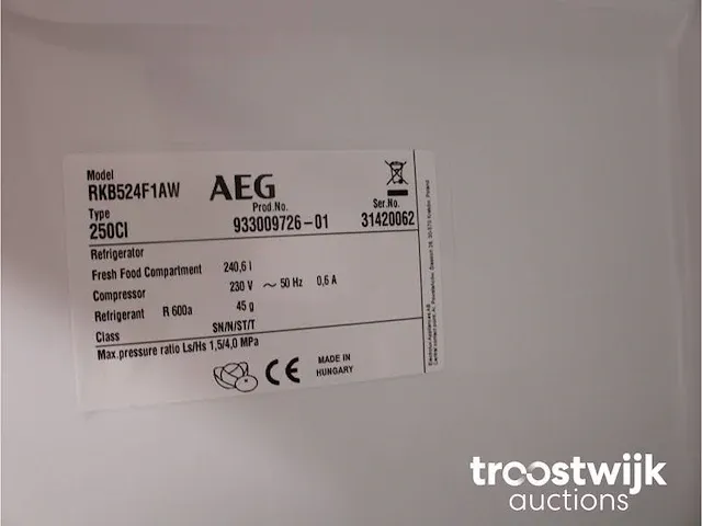 Rkb524f1aw koelkast - afbeelding 5 van  5