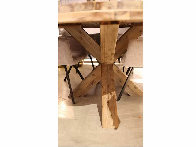 Rm bassallo ovale eetkamertafel 230 cm - afbeelding 2 van  3