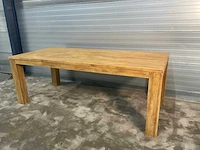 Rm travi-bw teak eetkamertafel - afbeelding 1 van  10