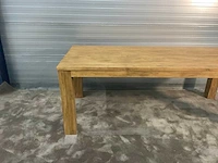 Rm travi-bw teak eetkamertafel - afbeelding 5 van  10
