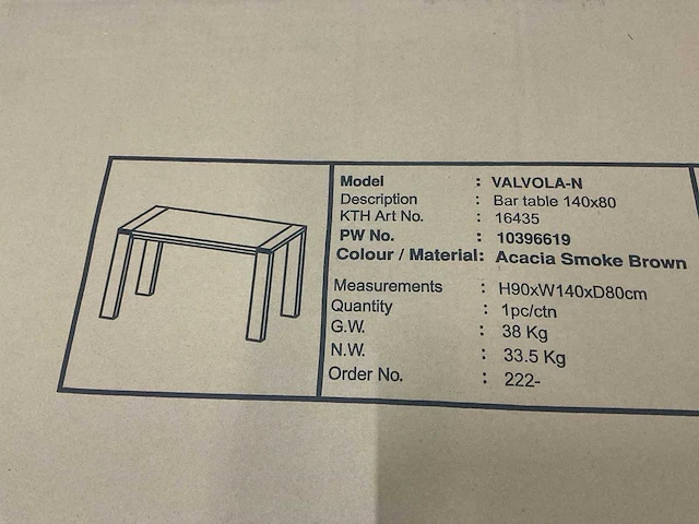 Rm valvola bartafel - afbeelding 3 van  3