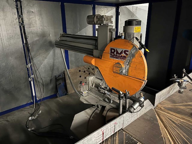 Rms - 2001 - ms 120000 - radiaalafkortzaagmachine - afbeelding 2 van  20