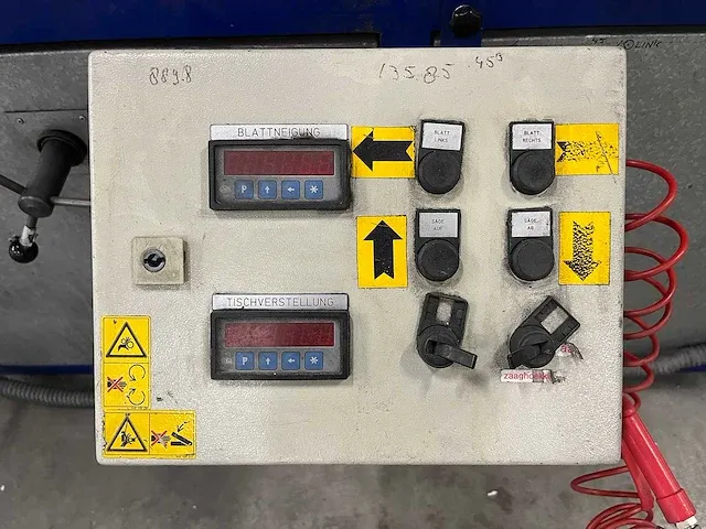 Rms - ms 120000 - afkortcirkelzaagmachine - 2001 - afbeelding 22 van  22