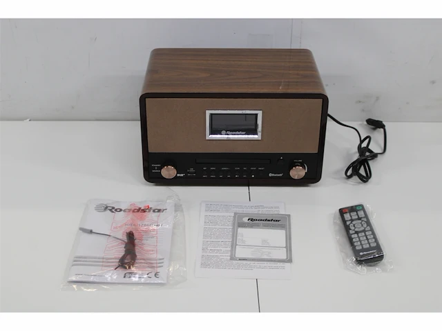 Roadstar hra1786d+bt dab+ retro radio & cd speler - afbeelding 3 van  3