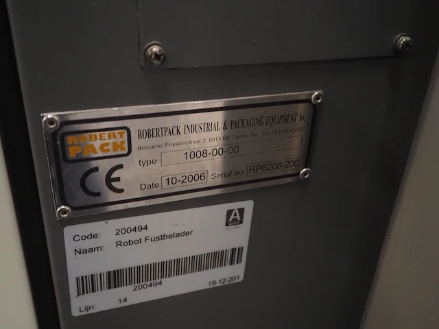 Robert pack / fanuc - afbeelding 36 van  46