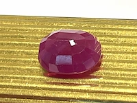 Robijn - 7.23 carat echte natuurlijke grote robijn - afbeelding 2 van  5