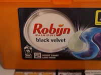 Robijn black velvet 3 in 1 capsules - 5 dozen á 15 stuks - afbeelding 3 van  4