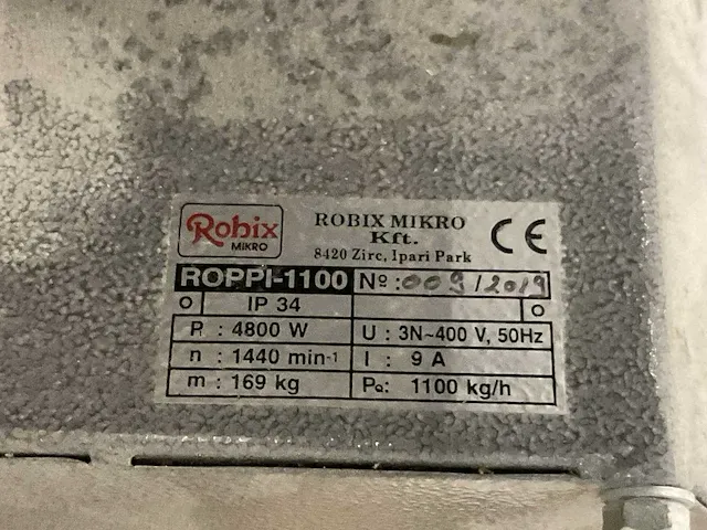 Robix roppi-1100 moutmolen (c) - afbeelding 9 van  9