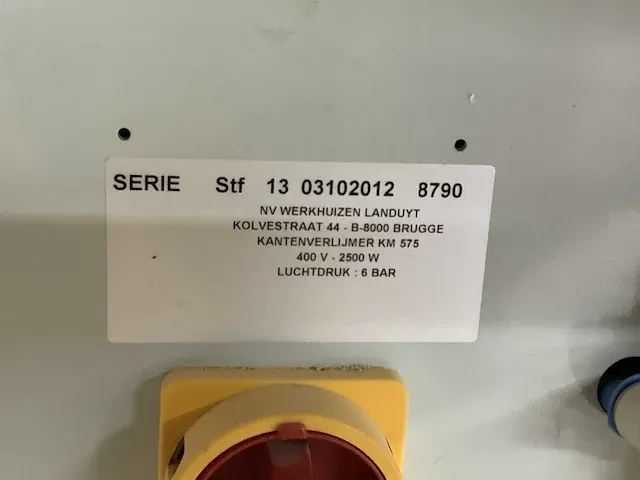 Robland km-575 kantaanlijmmachine - afbeelding 13 van  13
