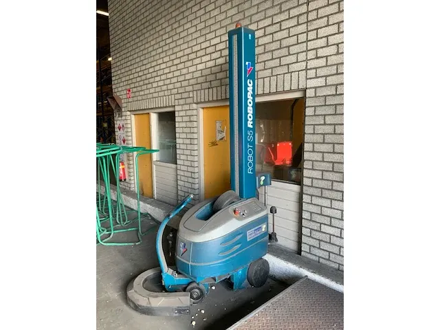 Robopac robot s7 mobiele palletfoliewikkelaar - afbeelding 3 van  9