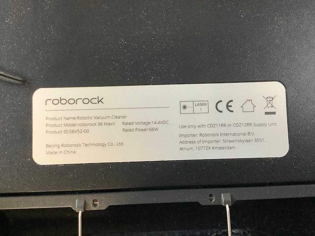 Roborock s6 maxv robotstofzuiger - afbeelding 2 van  10