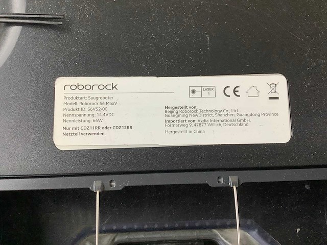Roborock s6 maxv robotstofzuiger - afbeelding 9 van  9