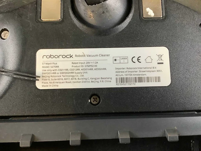 Roborock s7 maxv plus robotstofzuiger - afbeelding 2 van  10
