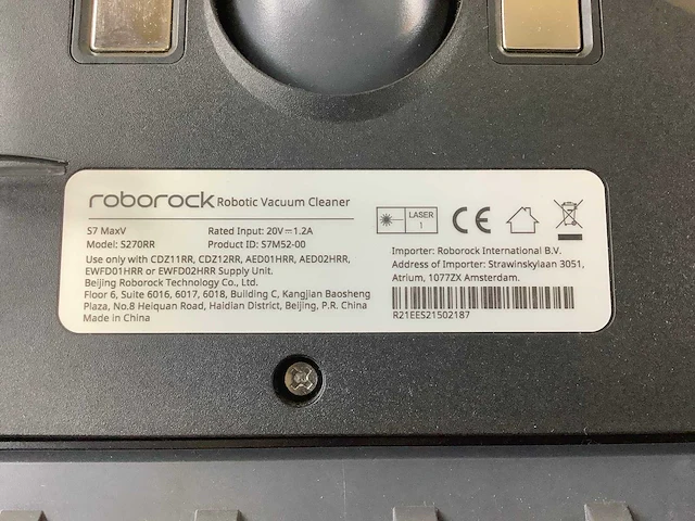 Roborock s7 maxv robotstofzuiger - afbeelding 9 van  9
