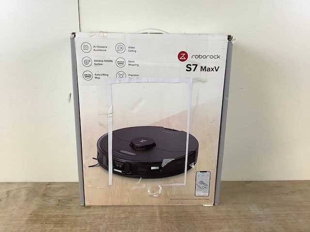 Roborock s7 maxv robotstofzuiger - afbeelding 2 van  9