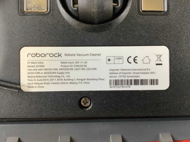 Roborock s7 maxv ultra robotstofzuiger - afbeelding 9 van  9