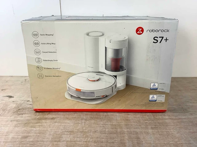 Roborock s7+ robotstofzuiger - afbeelding 3 van  10
