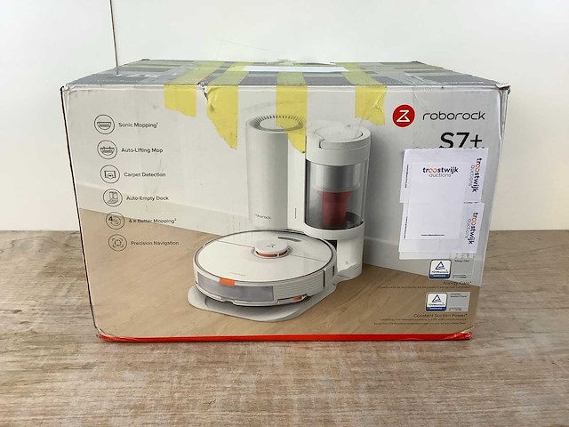 Roborock s7+ robotstofzuiger - afbeelding 2 van  10