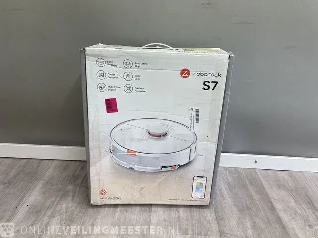 Roborock s7 white - robotstofzuiger xiaomi, wit - afbeelding 2 van  5
