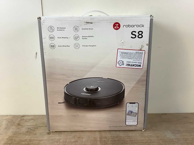 Roborock s8 robotstofzuiger - afbeelding 2 van  8