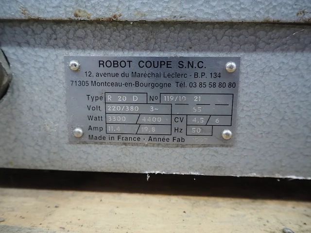 Robot coupe s.n.c. - afbeelding 8 van  8