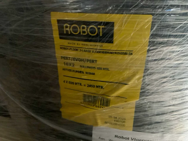 Robot rol 600m vloerverwarmingsbuis - afbeelding 3 van  3