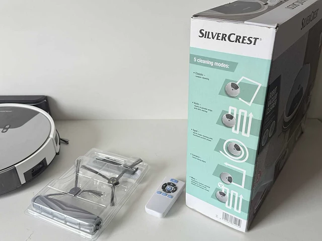 Robot vacuum cleaner stofzuiger. met smartphone bediening. - afbeelding 7 van  8