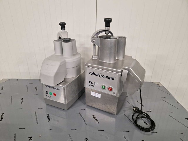 Robotcoupe - groentesnijmachine - r401 / cl 50 ultra (2x) - afbeelding 1 van  3
