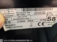 Robotmaaier husqvarna, auto mower 330x husqvarna, auto mower 330x robotmaaier, grijs / chroom - afbeelding 7 van  7