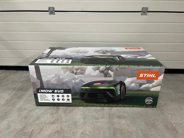 Robotmaaier stihl, imow 4 evo, donkergrijs / antraciet - afbeelding 2 van  2