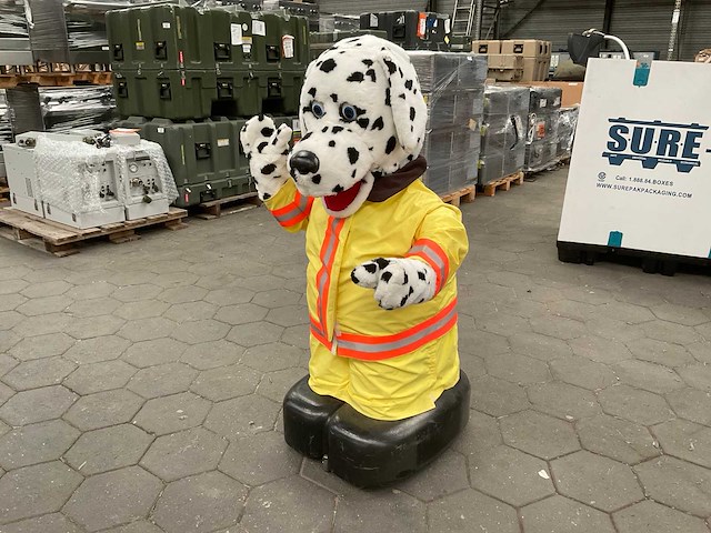 Robotronics sparky the fire dog educatief brandpreventie speelgoed - afbeelding 2 van  4
