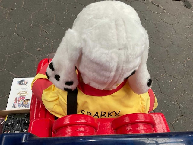 Robotronics sparky the fire dog educatief brandpreventie speelgoed - afbeelding 9 van  13