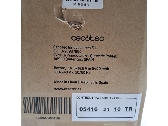 Robotstofzuiger, cecotec, conga 9090ai - afbeelding 5 van  5