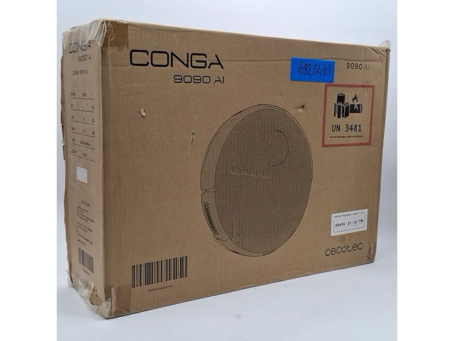 Robotstofzuiger cecotec, conga 9090ai - afbeelding 1 van  5