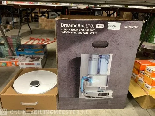Robotstofzuiger met dweilfunctie dreame, dreamebot l10s ultra - afbeelding 1 van  8