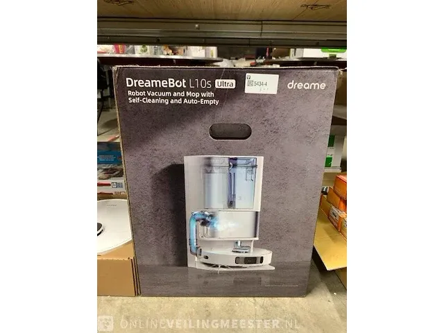 Robotstofzuiger met dweilfunctie dreame, dreamebot l10s ultra - afbeelding 2 van  8