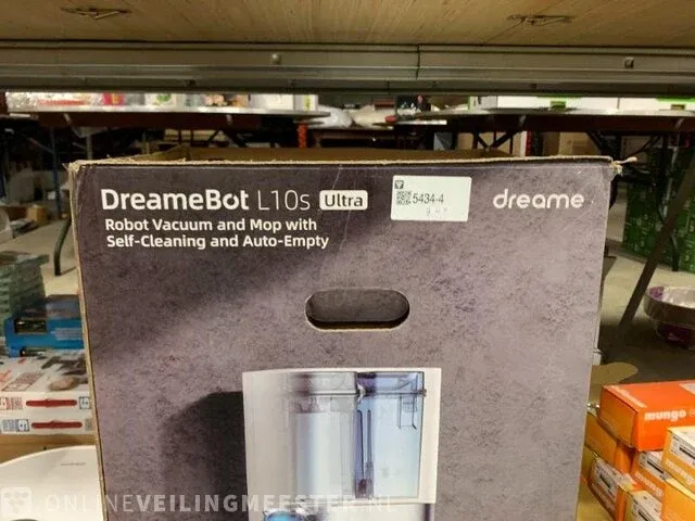 Robotstofzuiger met dweilfunctie dreame, dreamebot l10s ultra - afbeelding 3 van  8