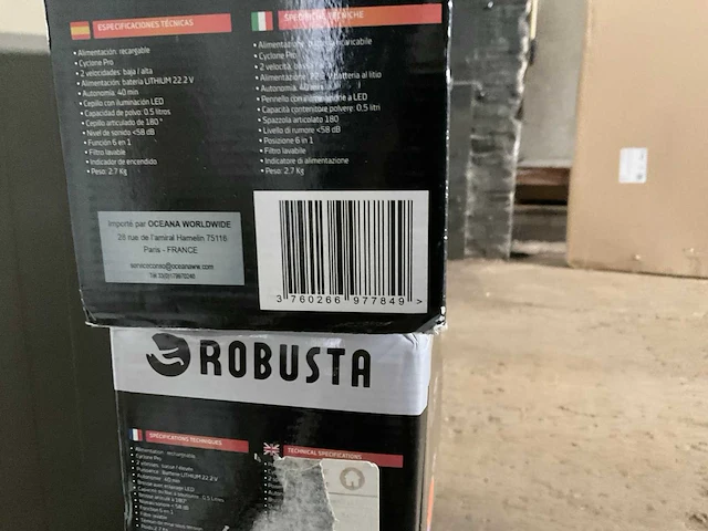 Robusta forceclean f16 steelstofzuiger (3x) - afbeelding 5 van  7