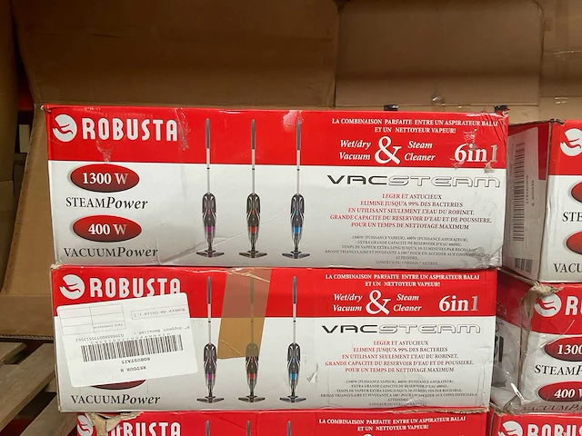 Robusta vacsteam steelstofzuiger & stoomreiniger (9x) - afbeelding 4 van  7