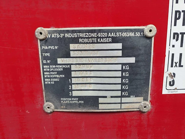 Robuste-kaiser - s3302v - kipper-oplegger - 2010 - afbeelding 4 van  14
