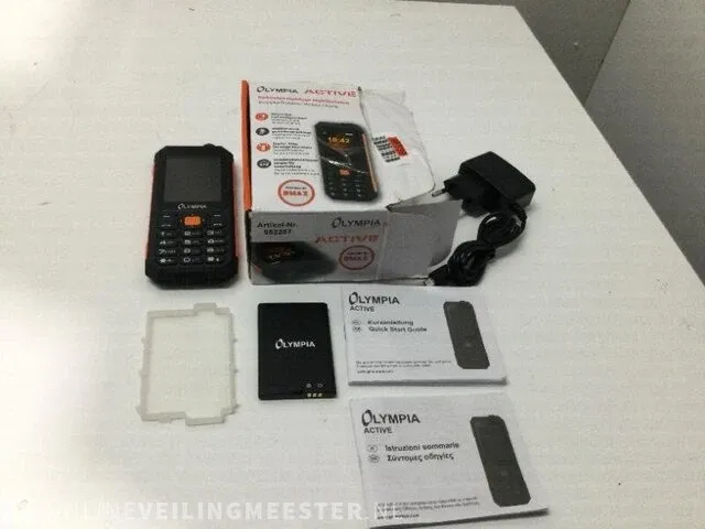 Robuuste outdoor mobiele telefoon olympia - afbeelding 5 van  5