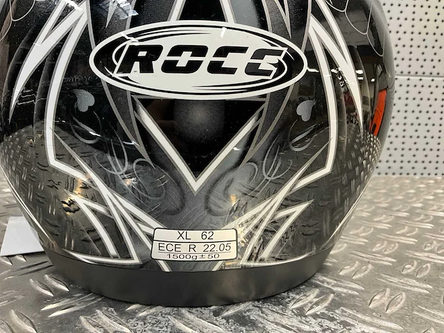 Rocc 300 motorhelm maat xl - afbeelding 7 van  7