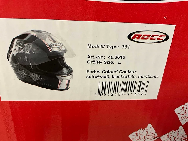 Rocc 361 motorhelm maat l (6x) - afbeelding 2 van  11