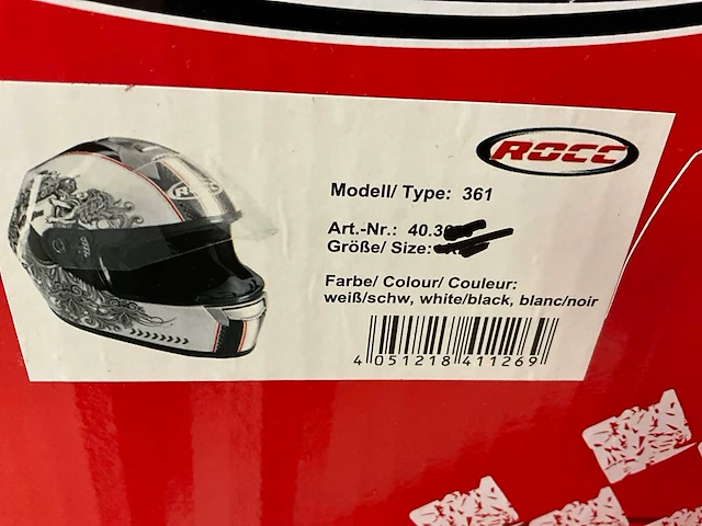 Rocc 361 motorhelm - afbeelding 8 van  8