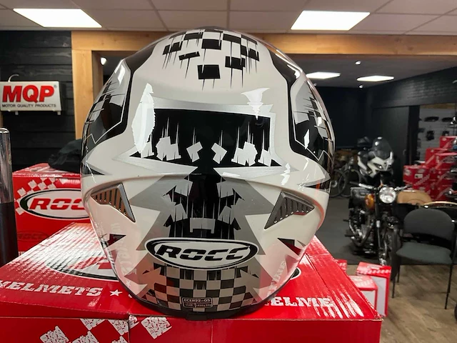 Rocc 362 motorhelm maat m (6x) - afbeelding 5 van  8