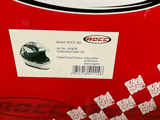 Rocc 362 motorhelm maat xs (6x) - afbeelding 8 van  8