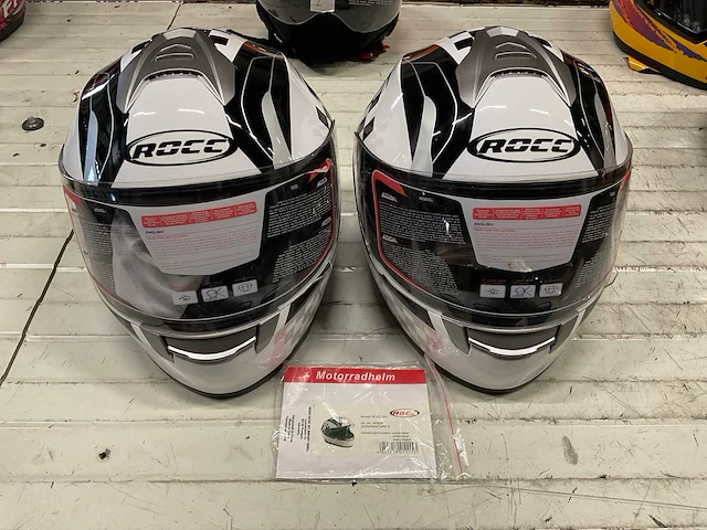 Rocc 362 motorhelm x, s (2x) - afbeelding 1 van  7