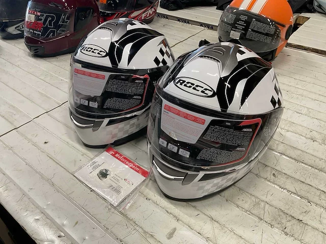 Rocc 362 motorhelm x, s (2x) - afbeelding 2 van  7