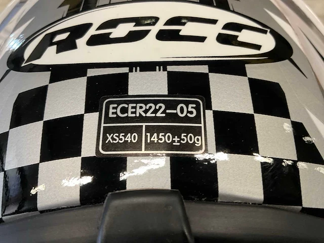 Rocc 362 motorhelm x, s (2x) - afbeelding 6 van  7